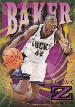 1996-97 SkyBox Z-Force #50 Vin Baker