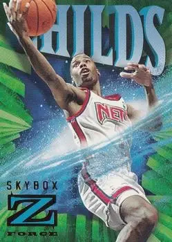 1996-97 SkyBox Z-Force #56 Chris Childs