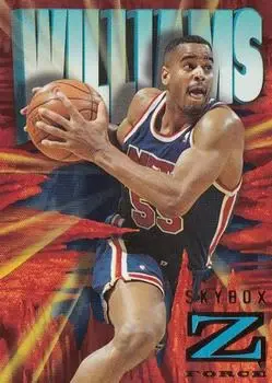 1996-97 SkyBox Z-Force #57 Jayson Williams