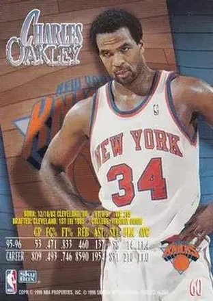 Charles Oakley back