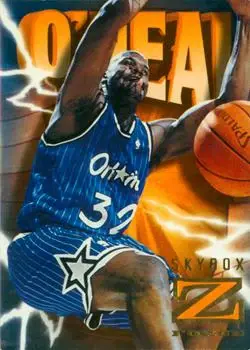 1996-97 SkyBox Z-Force #64 Shaquille O'Neal