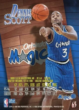 Dennis Scott Rückseite