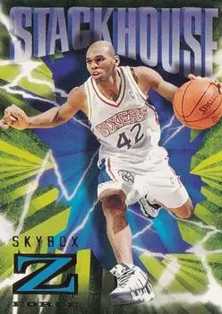 1996-97 SkyBox Z-Force #66 Jerry Stackhouse