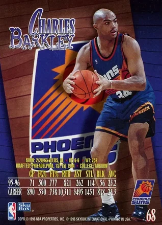 Verso de Charles Barkley