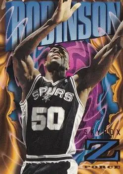 1996-97 SkyBox Z-Force #81 David Robinson