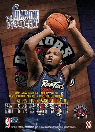 Retro di Sharone Wright