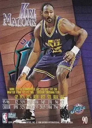 Verso de Karl Malone
