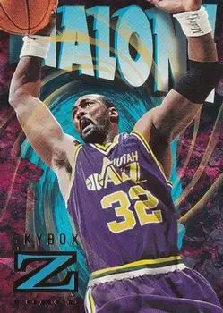 1996-97 SkyBox Z-Force #90 Karl Malone