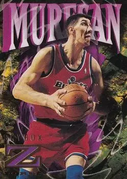 1996-97 SkyBox Z-Force #96 Gheorghe Mureșan