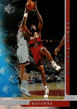 Front of Dikembe Mutombo