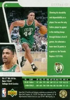Back of Rick Fox