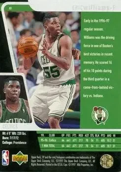 Back of Eric Williams