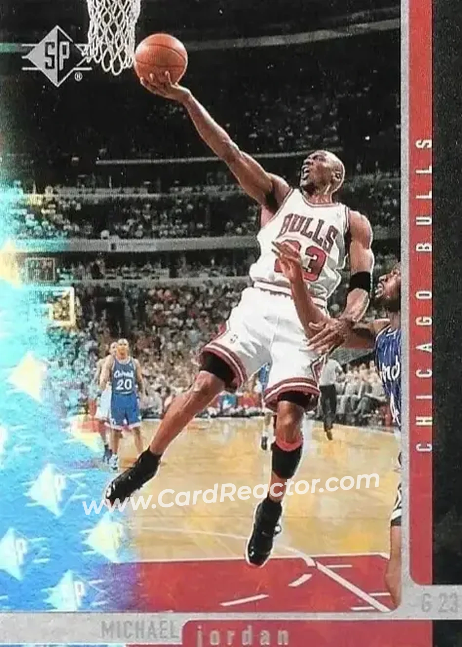 Front of Michael Jordan