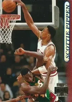 1996-97 Stadium Club #1 Scottie Pippen