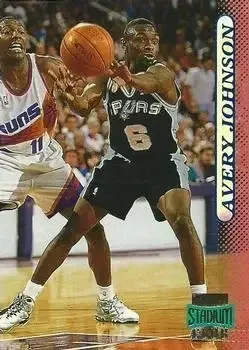 1996-97 Stadium Club #8 Avery Johnson