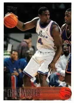 1996-97 Topps #4 Chris Webber