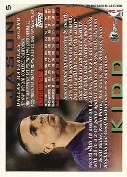 Back of Jason Kidd