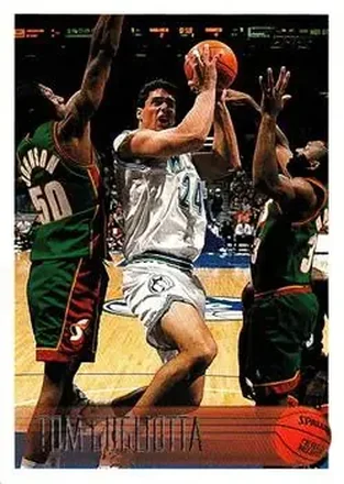 1996-97 Topps #15 - Tom Gugliotta - Minnesota Timberwolves