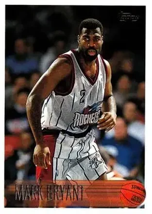 1996-97 Topps #26 - Mark Bryant - Houston Rockets