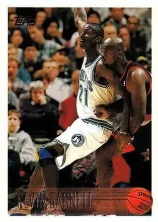 1996-97 Topps #45 - Kevin Garnett - Minnesota Timberwolves