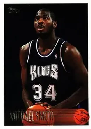 1996-97 Topps #47 - Michael Smith - Sacramento Kings