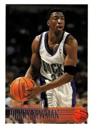 1996-97 Topps #56 - Johnny Newman - Milwaukee Bucks 1996-97 Topps #56 - Johnny Newman - Milwaukee Bucks