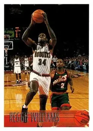 1996-97 Topps #59 - Reggie WIlliams - Denver Nuggets