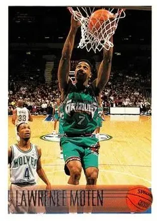 1996-97 Topps #81 - Lawrence Moten - Vancouver Grizzlies