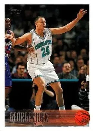 1996-97 Topps #83 - Jiri Zidek - Charlotte Hornets