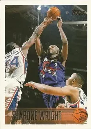 1996-97 Topps #84 - Sharone Wright - Toronto Raptors