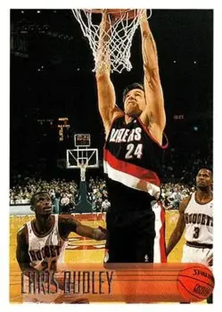 1996-97 Topps #87 - Chris Dudley - Portland Trail Blazers