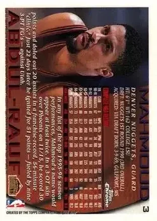 Verso de Mahmoud Abdul-Rauf