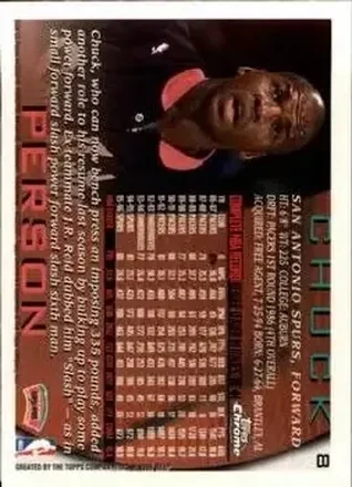 Verso de Chuck Person