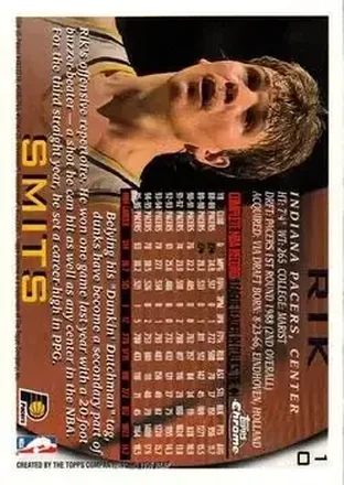 Rik Smits Rückseite