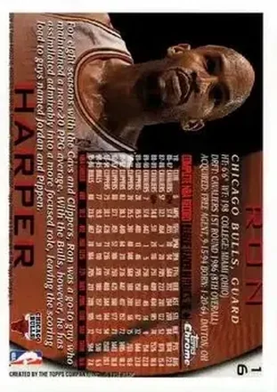 Ron Harper Rückseite