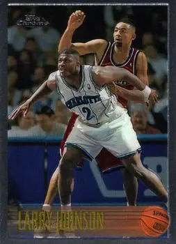 1996-97 Topps Chrome #24 Larry Johnson
