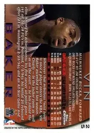 Achterkant van Vin Baker