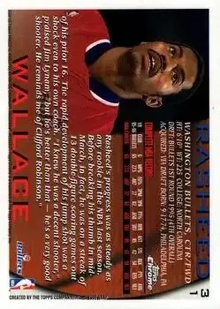 Rasheed Wallace Rückseite