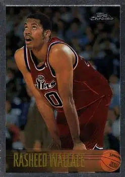 1996-97 Topps Chrome #31 Rasheed Wallace