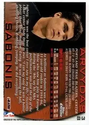 Retro di Arvydas Sabonis