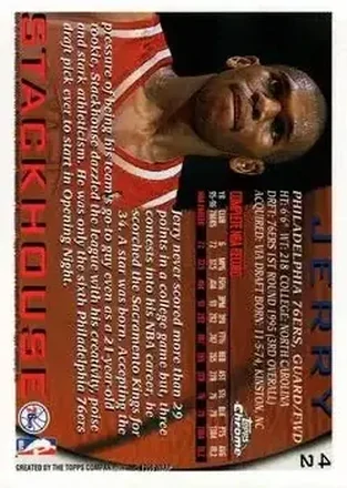 Jerry Stackhouse Rückseite