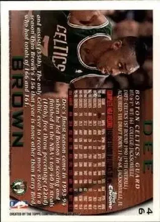 Achterkant van Dee Brown