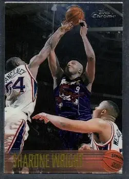 1996-97 Topps Chrome #84 Sharone Wright