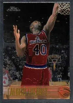 1996-97 Topps Chrome #89 Calbert Cheaney