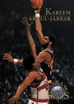 1996-97 Topps Stars #1 Kareem Abdul-Jabbar