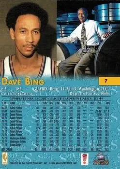 Back of Dave Bing