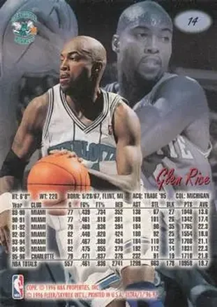 Glen Rice back