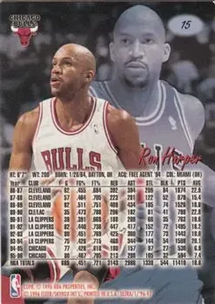 Ron Harper back