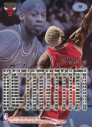Verso de Dennis Rodman
