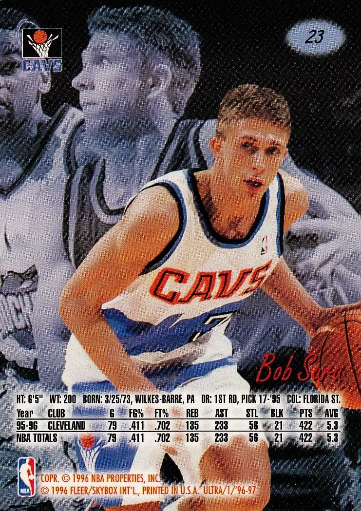 Back of Bob Sura